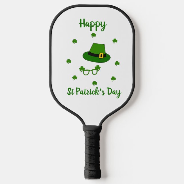 Raquette De Pickleball Mini Mignonne Bonne St Patrick Joyeuse Journée (Recto)