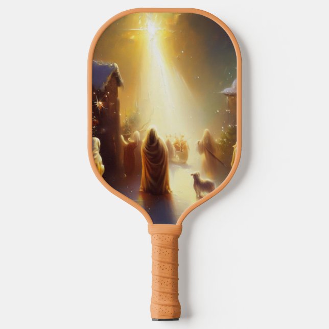 Raquette De Pickleball Miracle de Noël (1) (Recto)