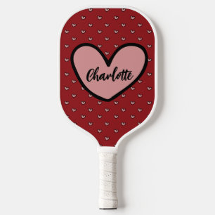 Raquette De Pickleball Modèle de cadeaux personnalisés Stylist Sweet Hear
