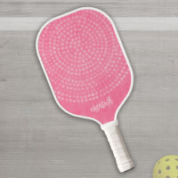 Modern Pink Boho Dot Pattern - bounce script name