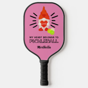 Raquette De Pickleball MON CŒUR APPARTIENT AU PICKLEBALL Gnome