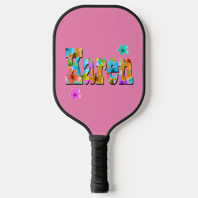Raquette De Pickleball Mon Nom Est Karen, Pickleball Paddle (Recto)