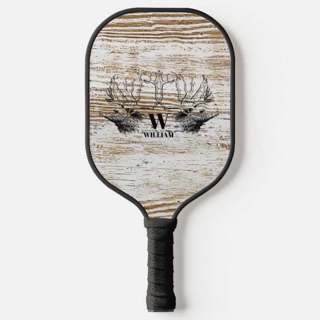 Raquette De Pickleball Monograme de Woodland (Recto)