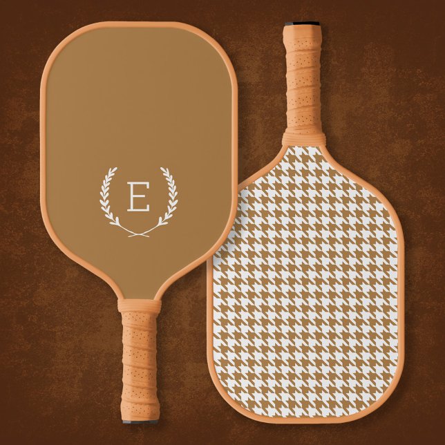 Raquette De Pickleball Monogramme de Laurel Crest (Créateur téléchargé)