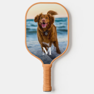 Raquette De Pickleball Monogramme de photo personnalisé sur mesure