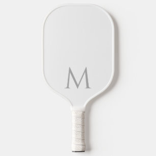 Raquette De Pickleball Monogramme Elegant Design Modèle double face