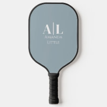 Monogramme Initiales Personnalisées Pickleball Pad