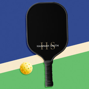 Raquette De Pickleball Monogramme minimaliste moderne