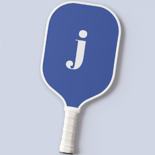 Raquette De Pickleball Monogramme moderne initial