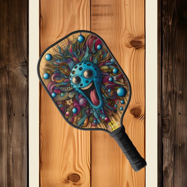 Raquette De Pickleball Monstre Terrifiant, Paddle (Créateur téléchargé)