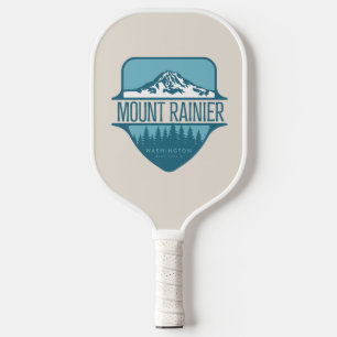 Raquette De Pickleball Mont Rainier crête de montagne de Washington desig