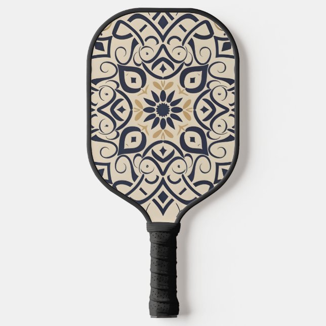 Raquette De Pickleball mosaïque marocaine (Recto)