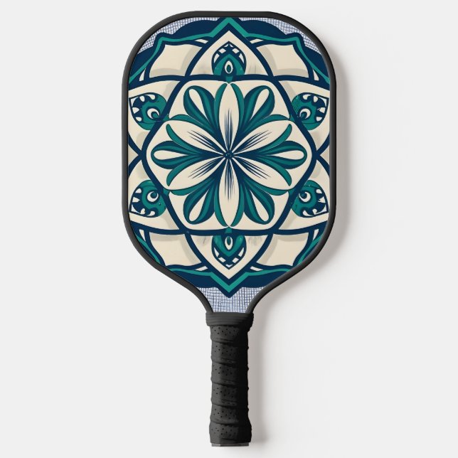 Raquette De Pickleball mosaïques marocaines (Recto)