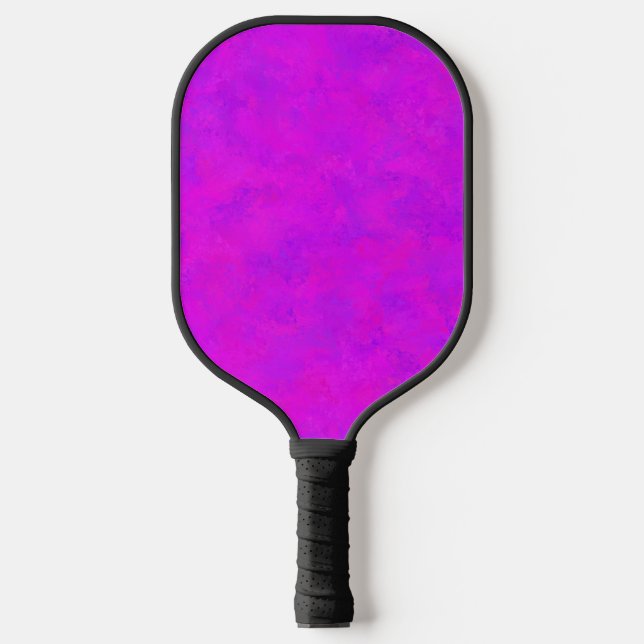 Raquette De Pickleball Motif Abstrait rose pourpre (Recto)
