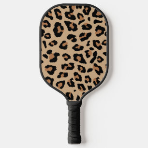 Raquette De Pickleball Motif animal Empreinte de léopard