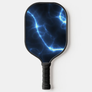 Raquette De Pickleball Motif bleu courant électrique
