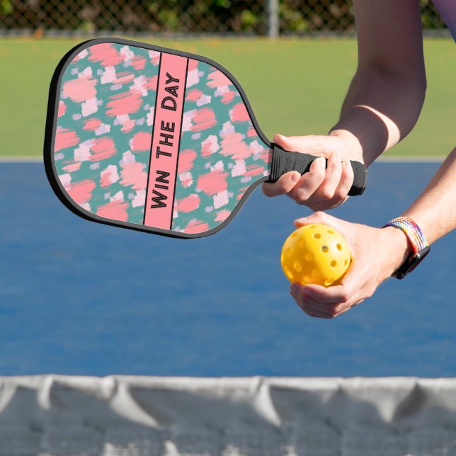 Raquette De Pickleball Motif coloré rétro (Insitu)