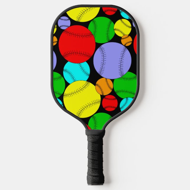 Raquette De Pickleball Motif de baseball (Recto)