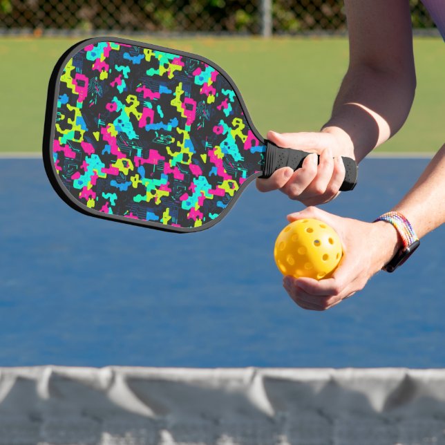 Raquette De Pickleball Motif de camouflage néon (Insitu)