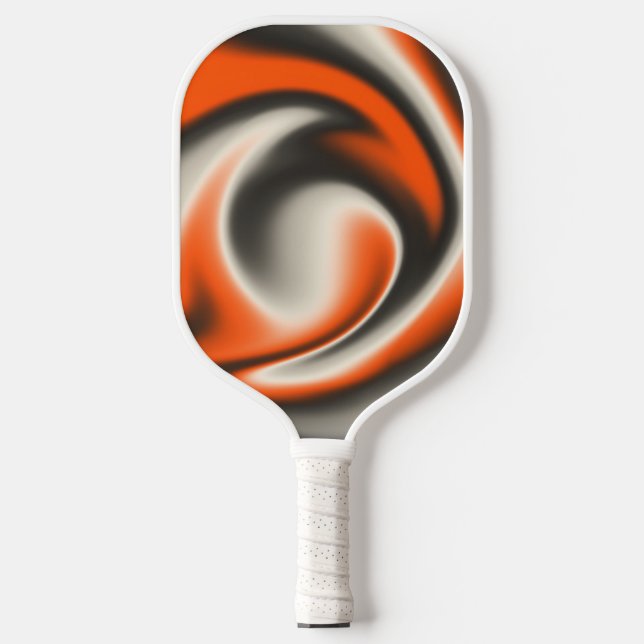 Raquette De Pickleball Motif de conception de texture d'élément de vague  (Recto)