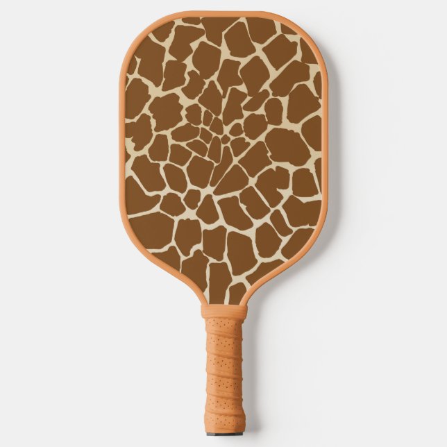 Raquette De Pickleball Motif de fourrure Giraffe Imprimer (Recto)