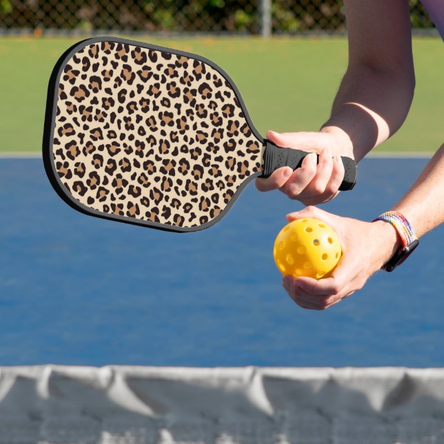 Raquette De Pickleball Motif de fourrure léopard (Insitu)
