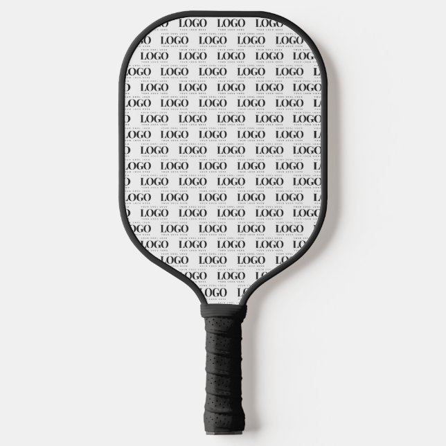 Raquette De Pickleball Motif de logo Entreprise Rectangle personnalisé (Recto)