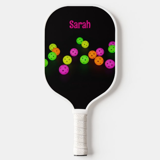 Raquette De Pickleball Motif de pickleball - (Recto)