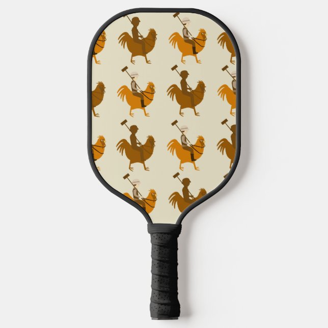 Raquette De Pickleball Motif du logo Double Pollo (Recto)