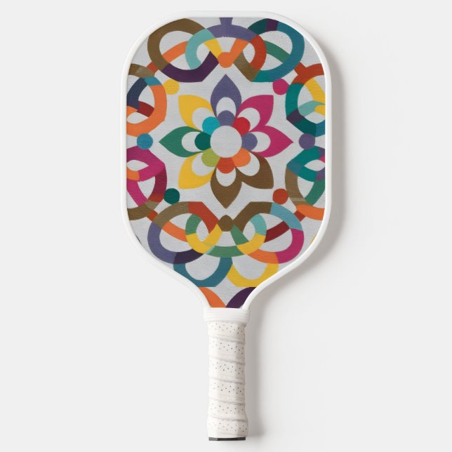 Raquette De Pickleball motif floral (Recto)
