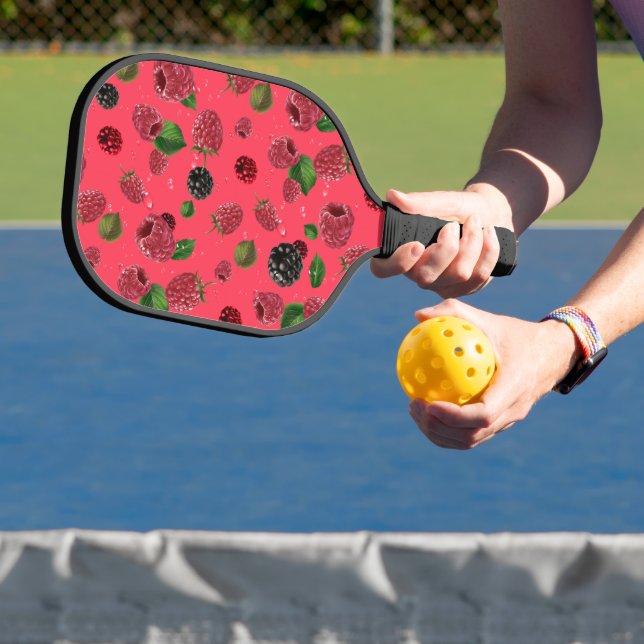 Raquette De Pickleball Motif framboise (Insitu)