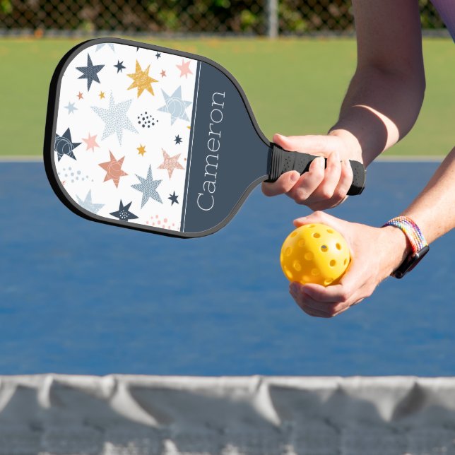 Raquette De Pickleball Motif Fun Star (Insitu)