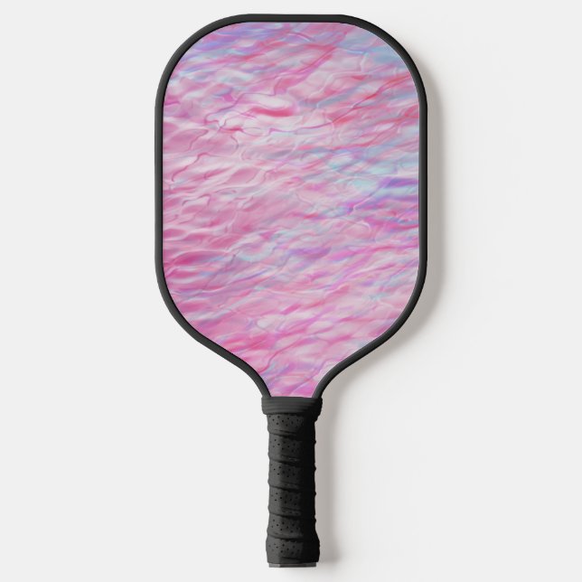Raquette De Pickleball motif ondulé Abstrait (Recto)