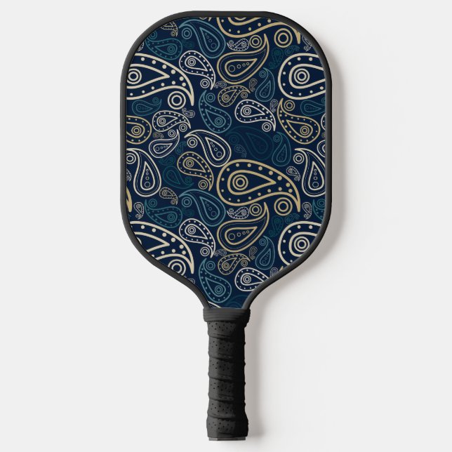 Raquette De Pickleball Motif Paisley (Recto)