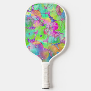 Raquette De Pickleball Motif Peint À La Main Et Numériquement Art 41