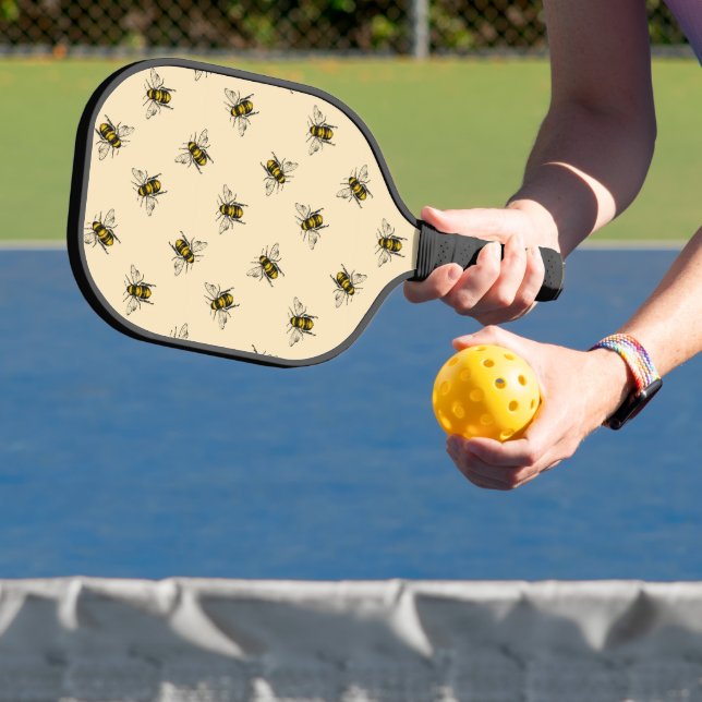 Raquette De Pickleball Motif Queen Bee (Insitu)