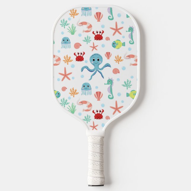 Raquette De Pickleball motif Sea World (Recto)