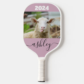 Raquette De Pickleball Mouton montrer langue