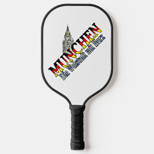 Raquette De Pickleball Munich Bavière Allemagne (Recto)
