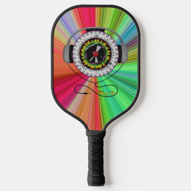 Raquette De Pickleball Musique de vie (Recto)