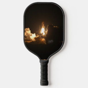 Raquette De Pickleball Navette spatiale Terre Orbitale Nuit Spacecraft Ca