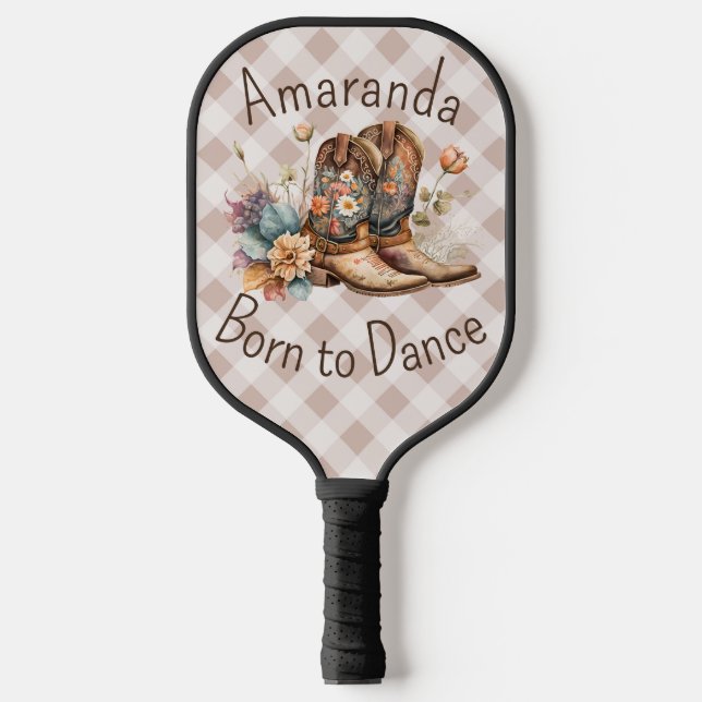 Raquette De Pickleball Née pour la danse en ligne (Recto)