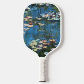 Raquette De Pickleball Nénuphars de Claude Monet, Impressionnisme Vintage