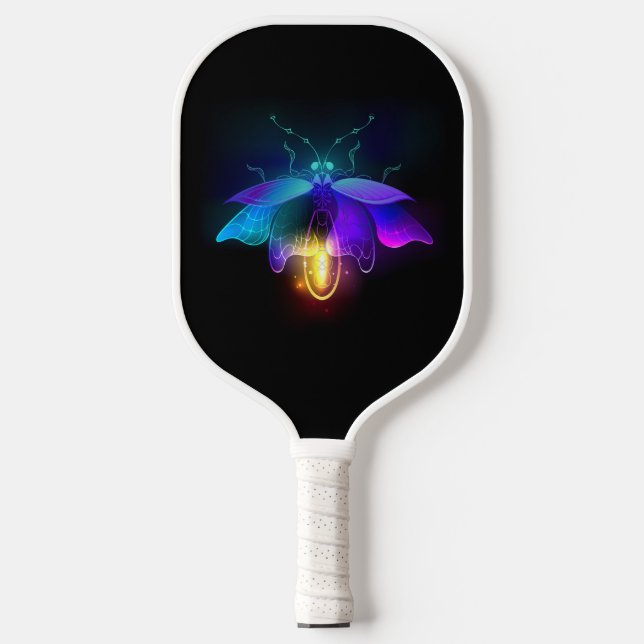 Raquette De Pickleball Neon Firefly sur noir (Recto)