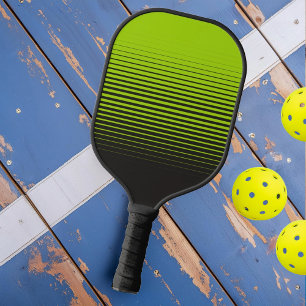 Raquette De Pickleball Neon Green Sports Noir moderne Fraîche
