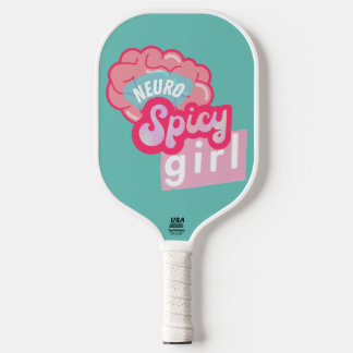 Raquette De Pickleball 'NeuroSpicy girl' Neurodiversité