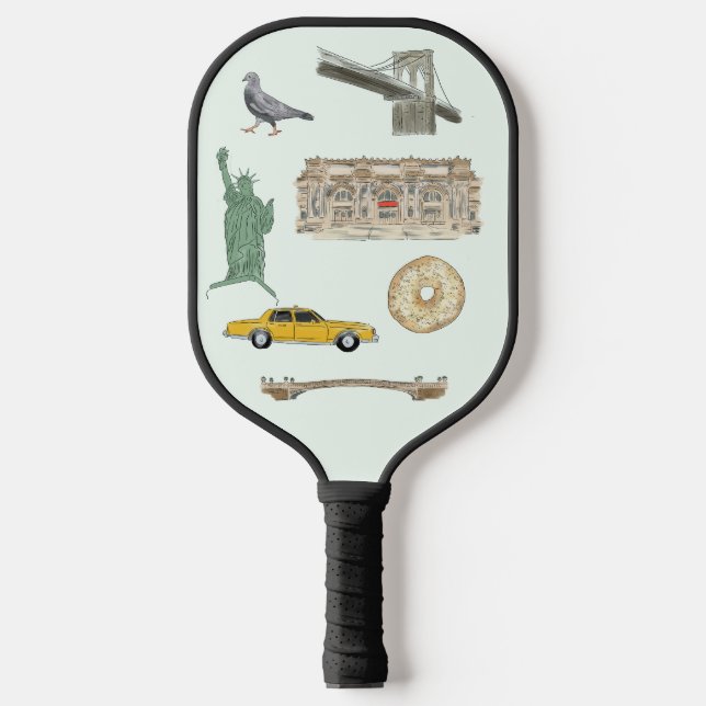Raquette De Pickleball New York (Recto)