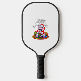 Raquette De Pickleball Noël Moo Deng Merry Moodengmas Baby Hippo Chr