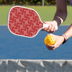 Raquette De Pickleball Noël Rouge, Décor de Noël, Noël, Noël