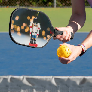 Raquette De Pickleball Noël SlipperyJoe nutcracker figurine ornement